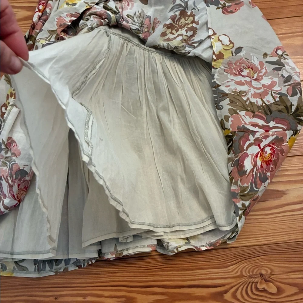 Arueh Floral Cotton Dress – romantic vintage inspired size medium 100 % cotton - Picture 10 of 10